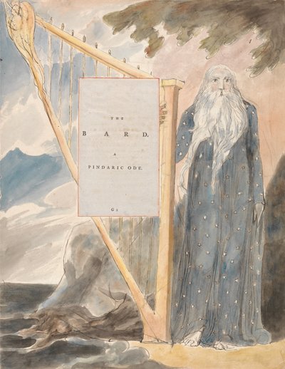 The Poems of Thomas Gray, Design 53 by William Blake